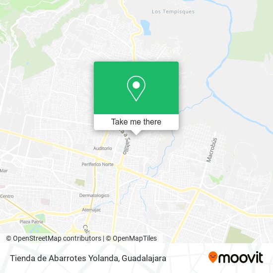 Tienda de Abarrotes Yolanda map