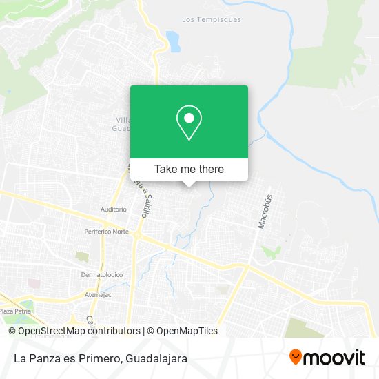 La Panza es Primero map