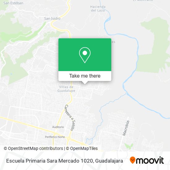 Escuela Primaria Sara Mercado 1020 map