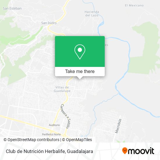 Club de Nutrición Herbalife map