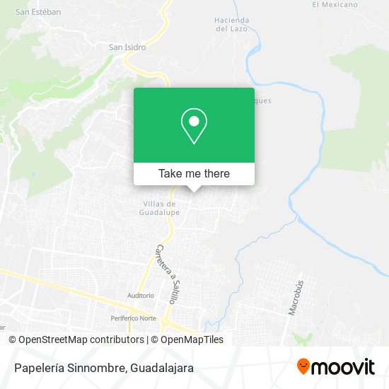Mapa de Papelería Sinnombre