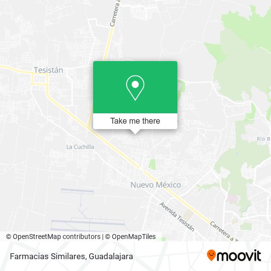 Farmacias Similares map