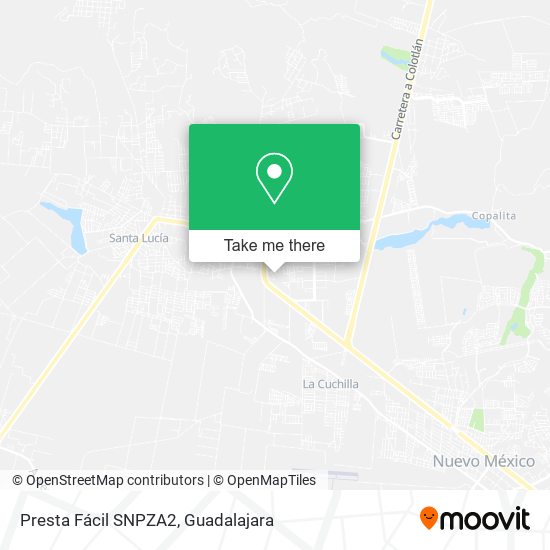 Presta Fácil SNPZA2 map