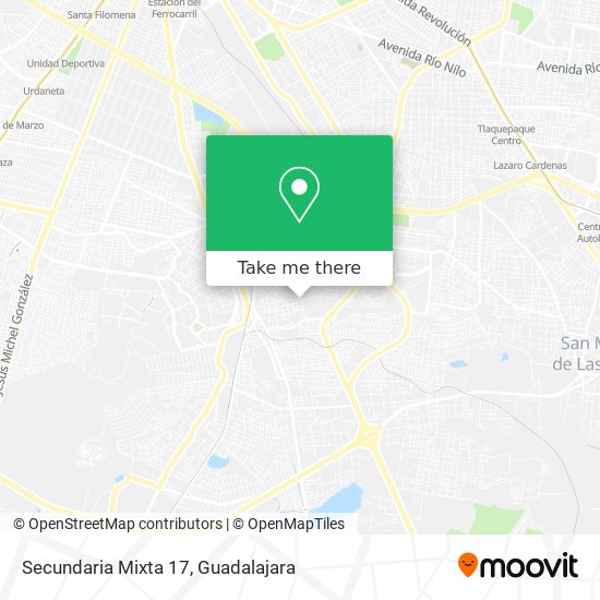 Secundaria Mixta 17 map