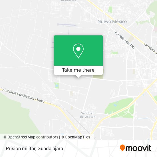 Prisión militar map
