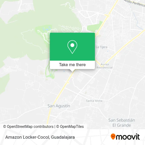 Amazon Locker-Cocol map