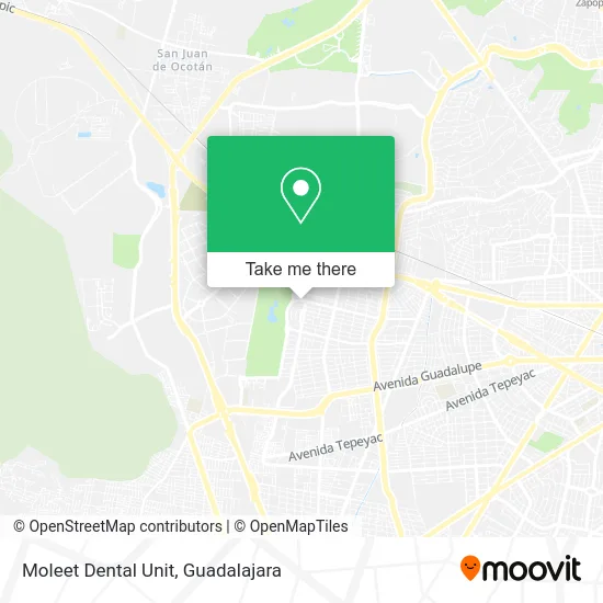 Moleet Dental Unit map