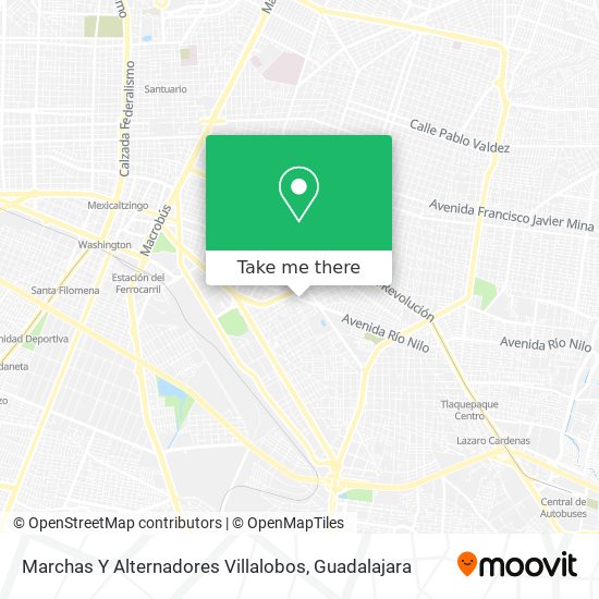 Mapa de Marchas Y Alternadores Villalobos
