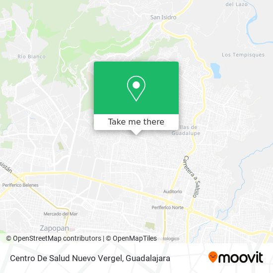 Mapa de Centro De Salud Nuevo Vergel