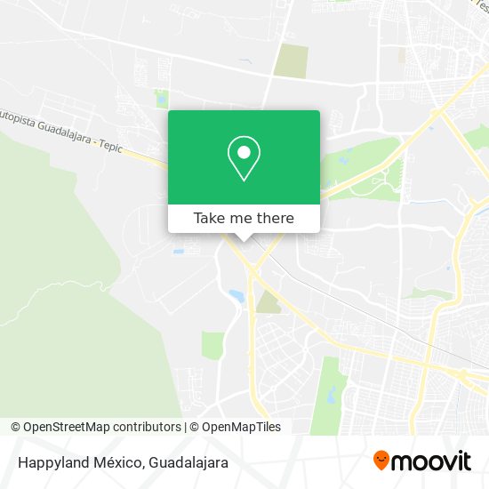 Happyland México map