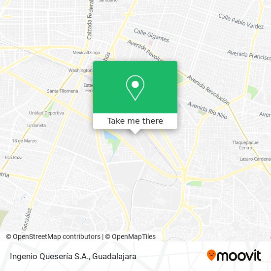 Mapa de Ingenio Quesería S.A.