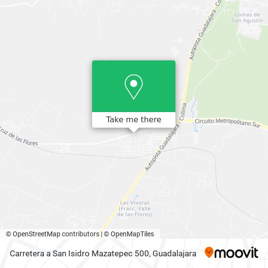 Carretera a San Isidro Mazatepec 500 map