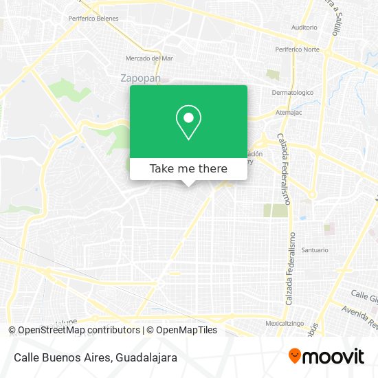 Mapa de Calle Buenos Aires