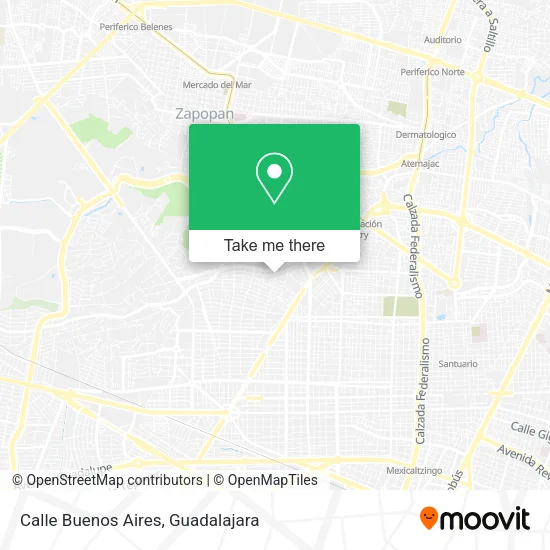 Calle Buenos Aires map