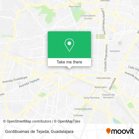 Gordibuenas de Tejada map