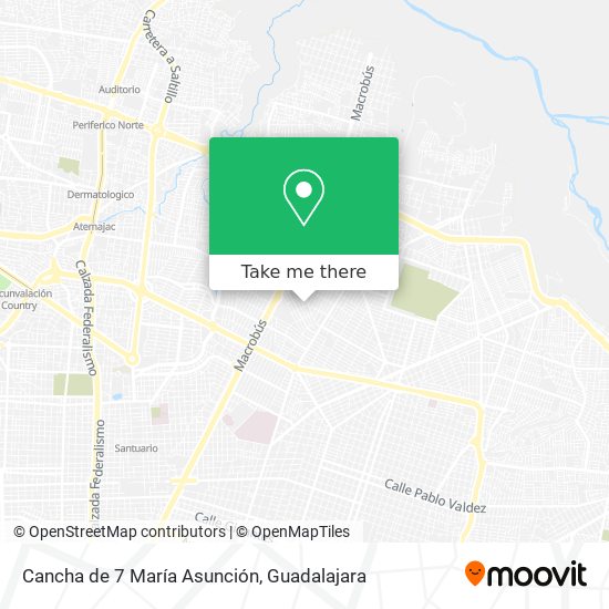 Cancha de 7 María Asunción map