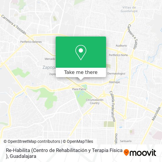 Re-Habilita (Centro de Rehabilitación y Terapia Física ) map