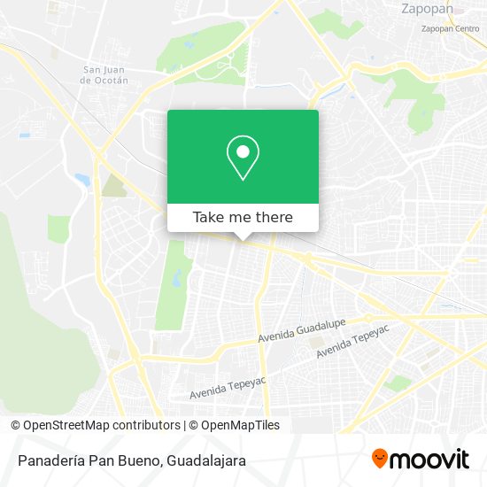 Panadería Pan Bueno map