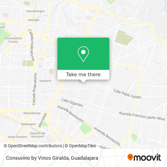 Consuvino by Vinos Giralda map