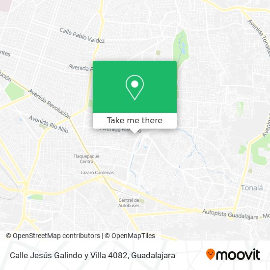 Calle Jesús Galindo y Villa 4082 map
