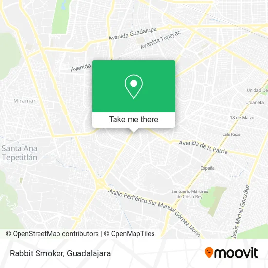 Rabbit Smoker map