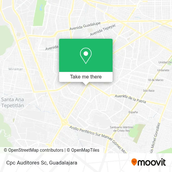 Cpc Auditores Sc map