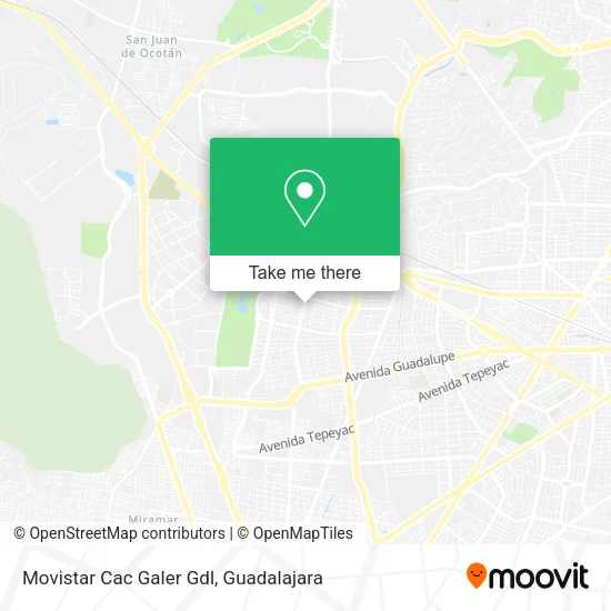 Movistar Cac Galer Gdl map