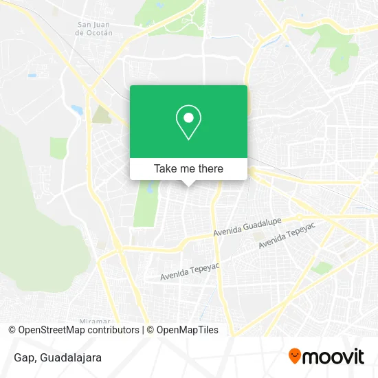 Gap map