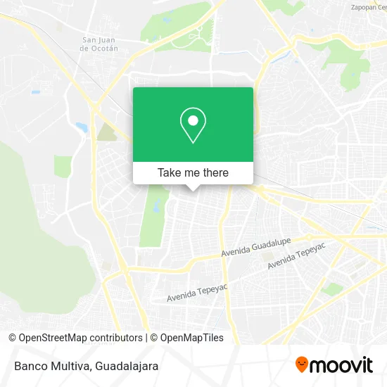 Banco Multiva map