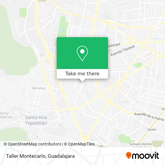 Mapa de Taller Montecarlo