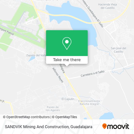 Mapa de SANDVIK Mining And Construction