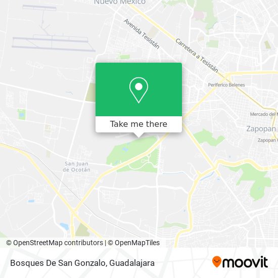 Mapa de Bosques De San Gonzalo