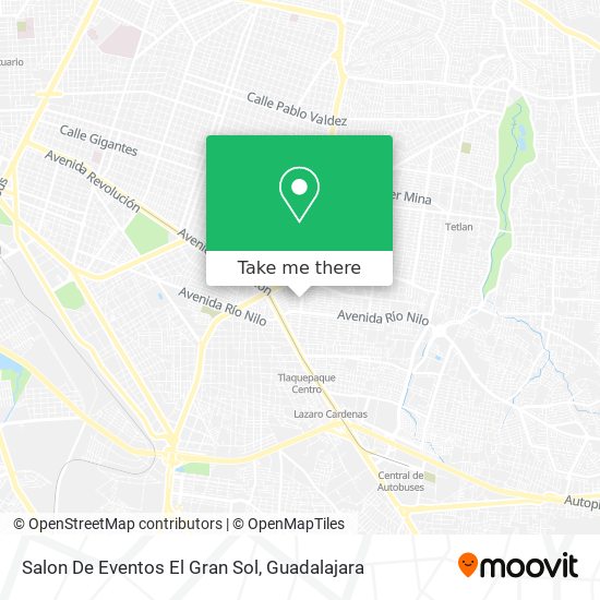 Salon De Eventos El Gran Sol map