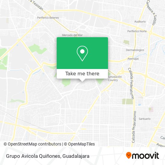 Grupo Avicola Quiñones map
