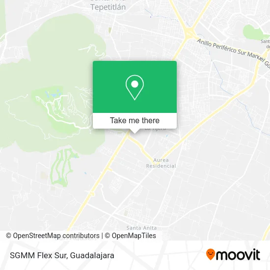 SGMM Flex Sur map
