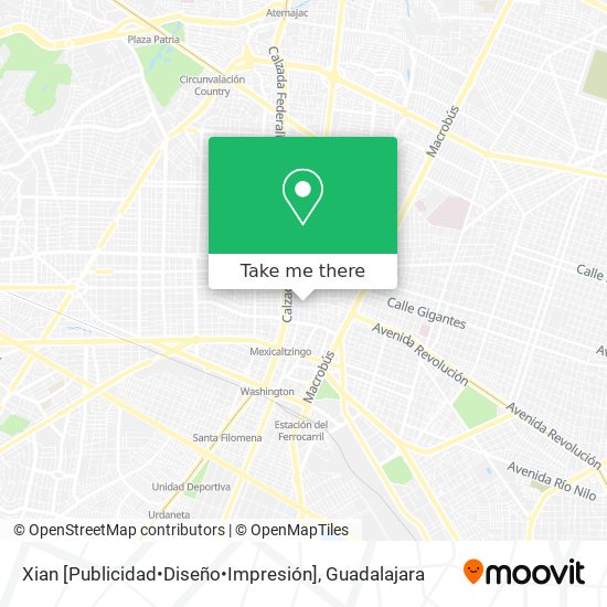 Xian [Publicidad•Diseño•Impresión] map