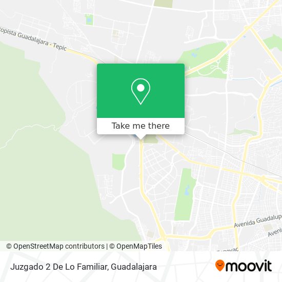 Mapa de Juzgado 2 De Lo Familiar