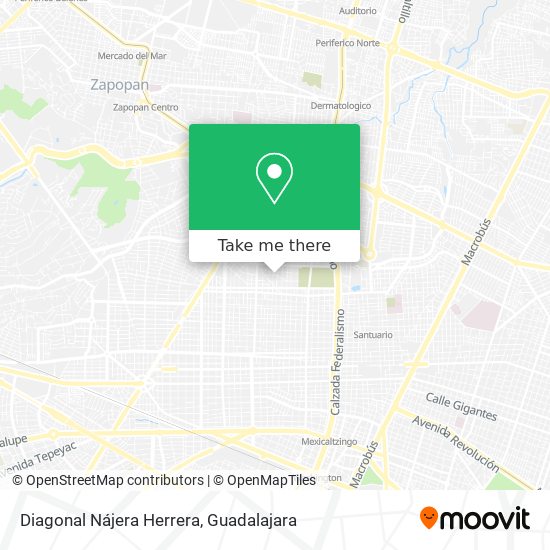 Diagonal Nájera Herrera map