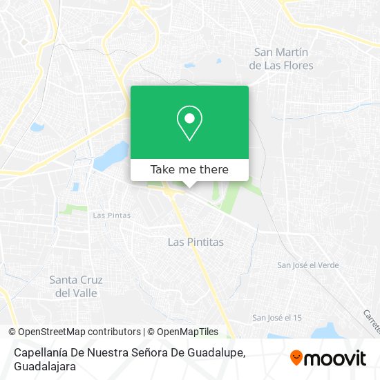 Mapa de Capellanía De Nuestra Señora De Guadalupe