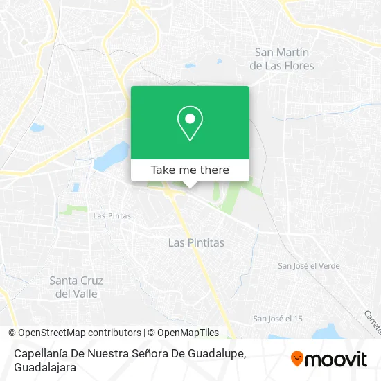Capellanía De Nuestra Señora De Guadalupe map