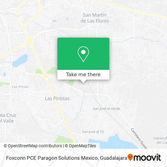 How to get to Foxconn PCE Paragon Solutions Mexico in Tonalá by Bus?