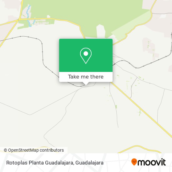 Mapa de Rotoplas Planta Guadalajara