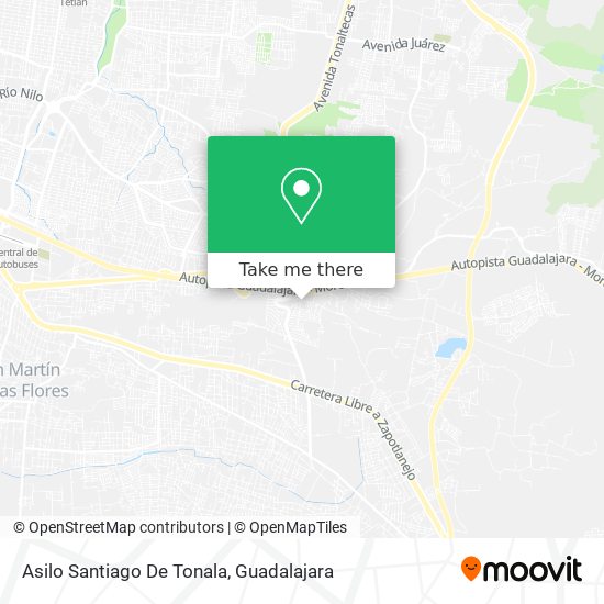 Asilo Santiago De Tonala map