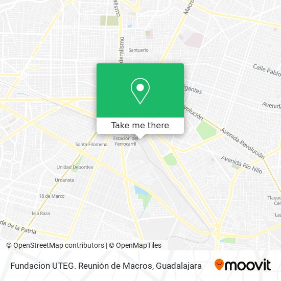 Fundacion UTEG. Reunión de Macros map