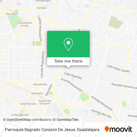 Parroquia Sagrado Corazon De Jesus map