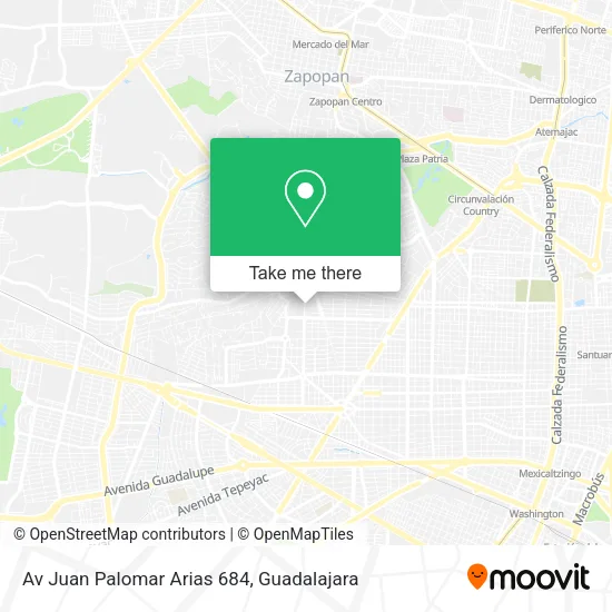Av Juan Palomar Arias 684 map