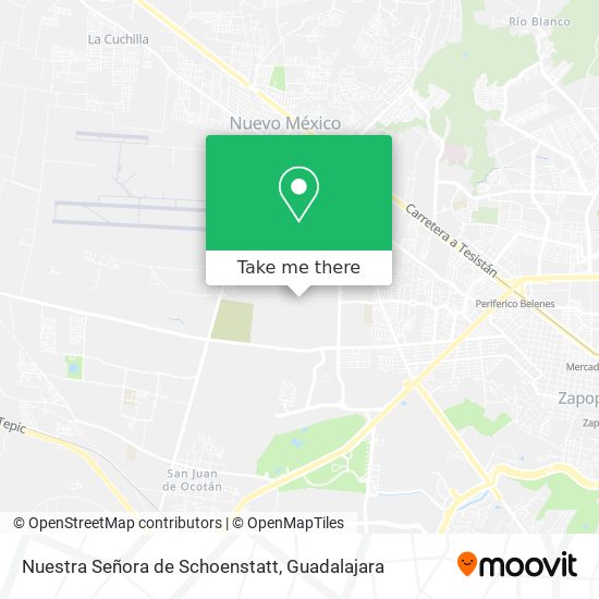 Nuestra Señora de Schoenstatt map