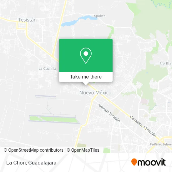 La Chori map