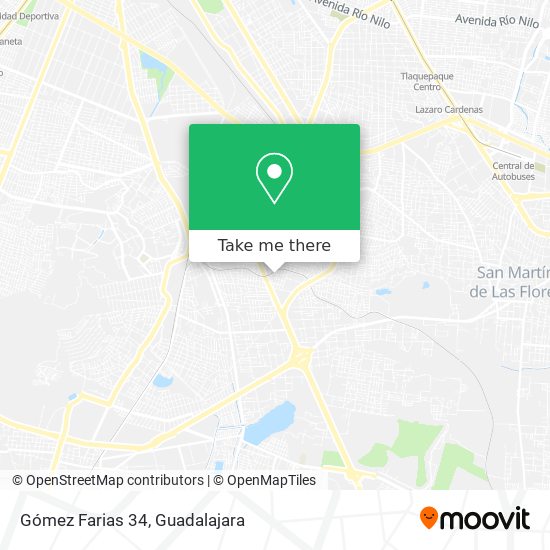 Mapa de Gómez Farias 34