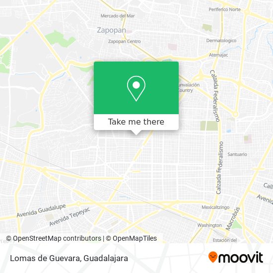 Mapa de Lomas de Guevara